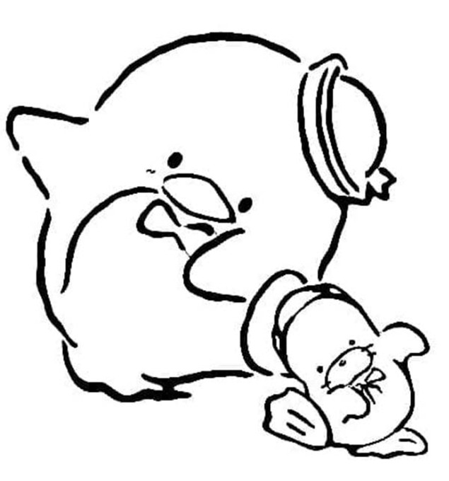 Çizmek Tuxedo Sam ve Arkadaş Boyama Sayfası