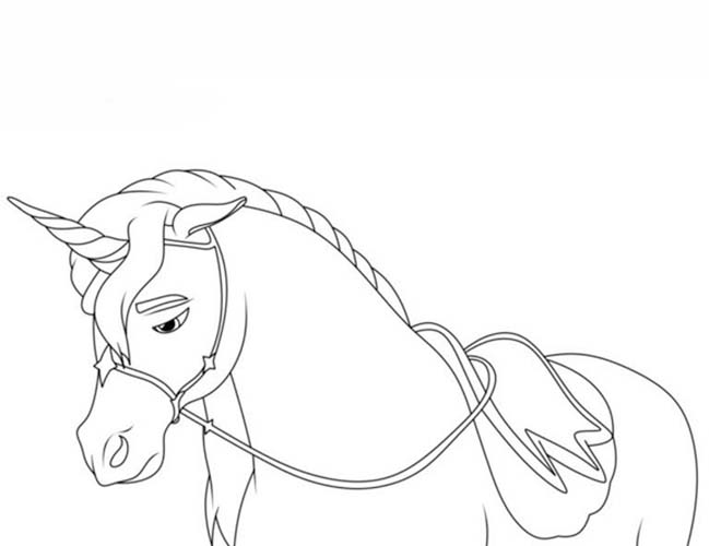 Çizmek Unicorn Akademisi 2 Boyama Sayfası