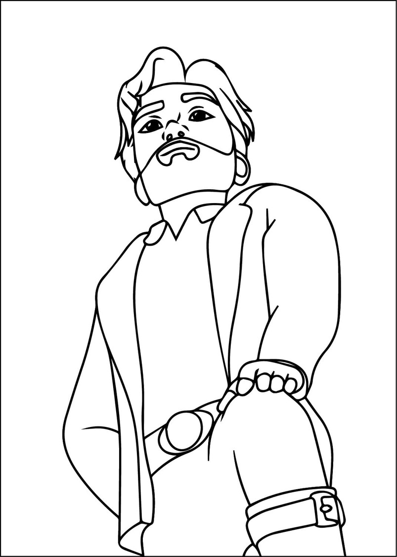 Çizmek Unicorn Akademisi Kolay Boyama Sayfası