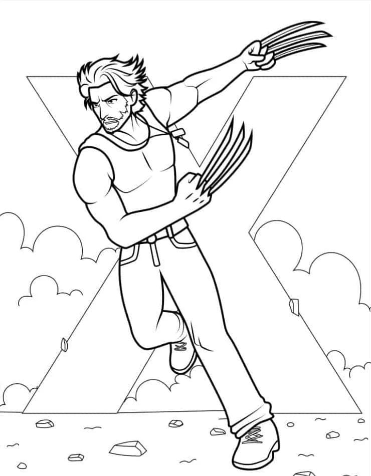 Çizmek Wolverine basit