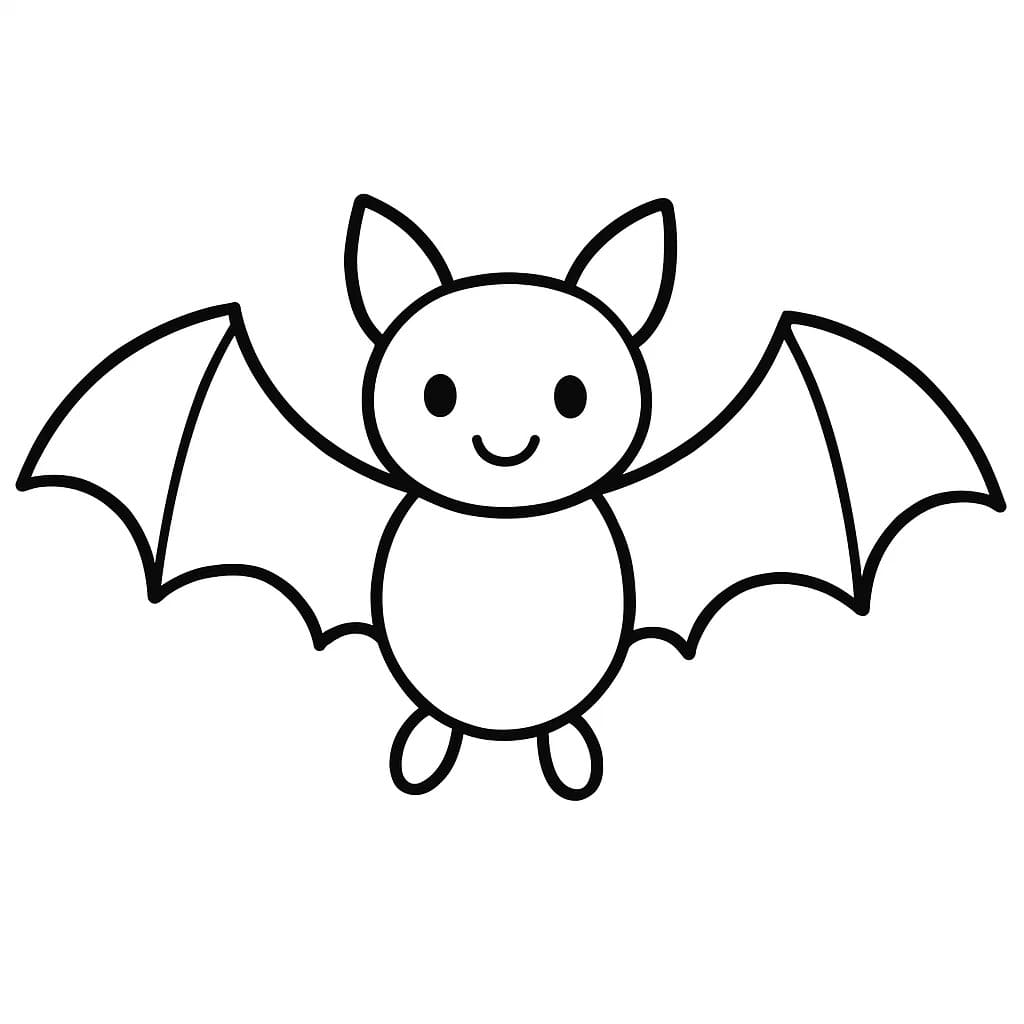 Çizmek Yarasa Ücretsiz Boyama Sayfası