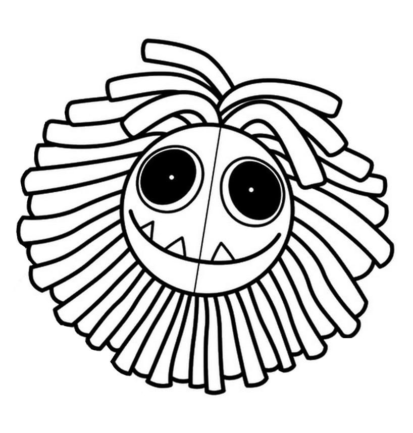 Çizmek Yarnaby basit Boyama Sayfası