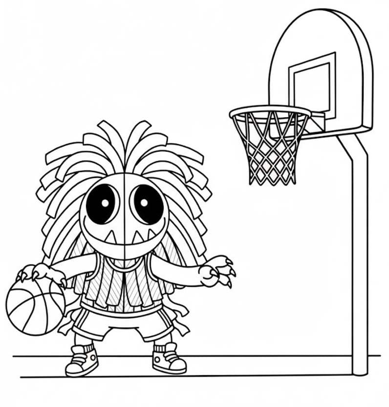 Çizmek Yarnaby çocuklar için yazdırılabilir Boyama Sayfası