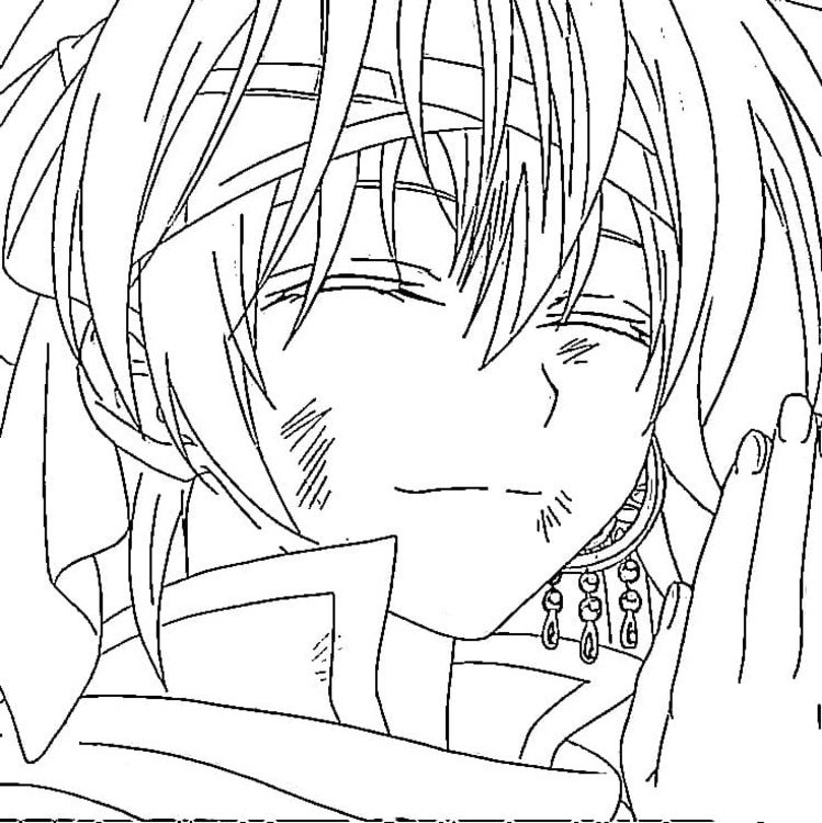 Çizmek Yonn Akatsuki no Yona Boyama Sayfası