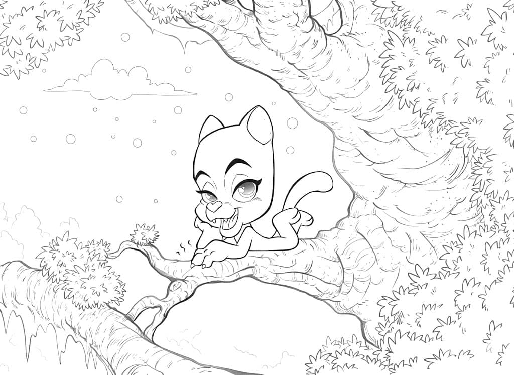 Çizmek Zooba Ücretsiz Yazdırılabilir Boyama Sayfası