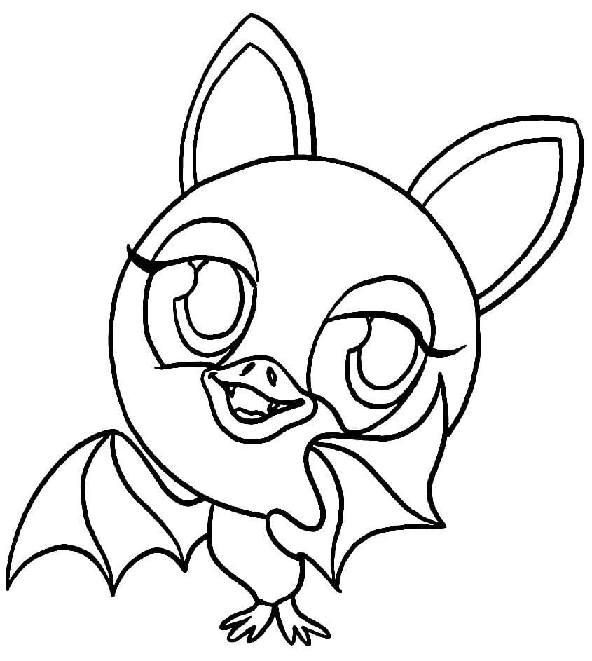 Çizmek Zoobles 8 Boyama Sayfası