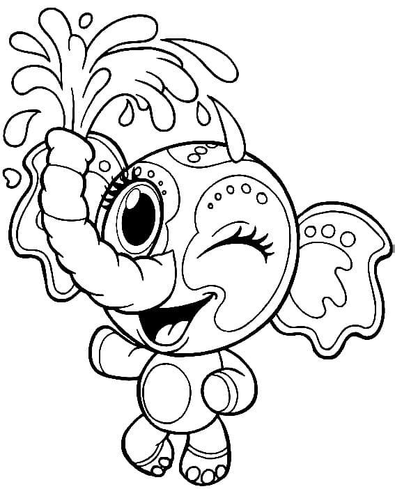 Çizmek Zoobles Ücretsiz Boyama Sayfası