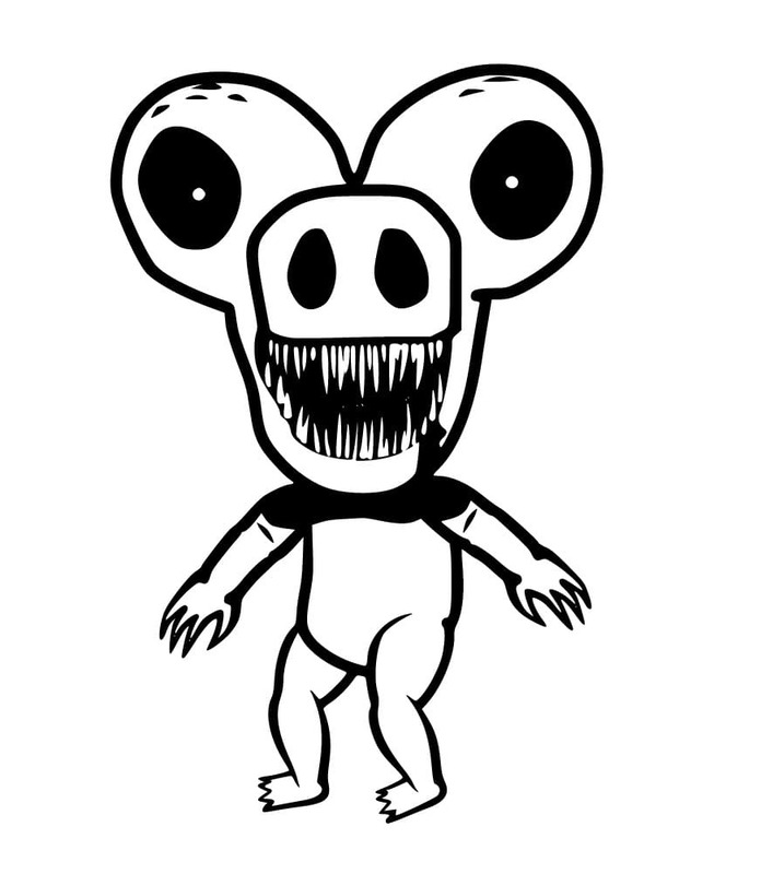 Çizmek Zoonomaly basit Boyama Sayfası