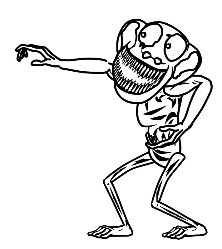 Çizmek Zoonomaly kolay Boyama Sayfası