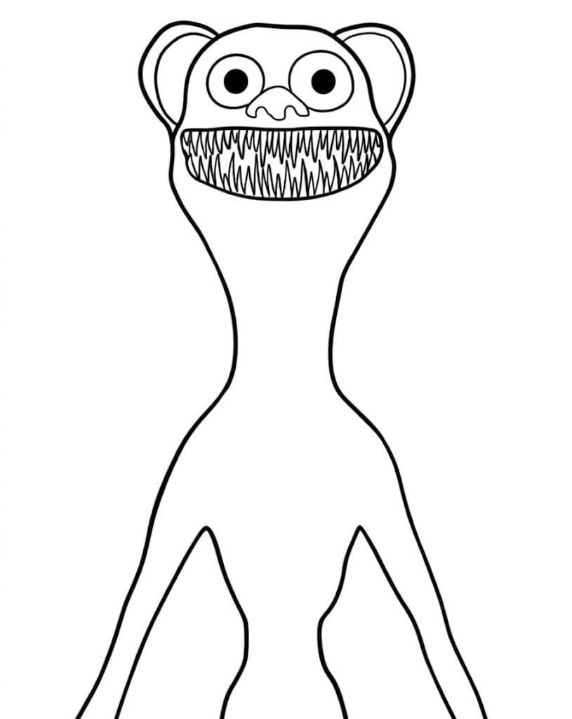 Çizmek Zoonomaly ücretsiz yazdırılabilir Boyama Sayfası