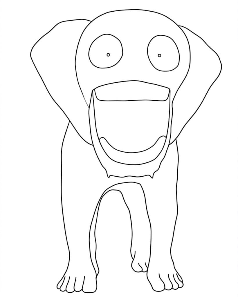 Çizmek Zoonomaly yazdırılabilir Boyama Sayfası