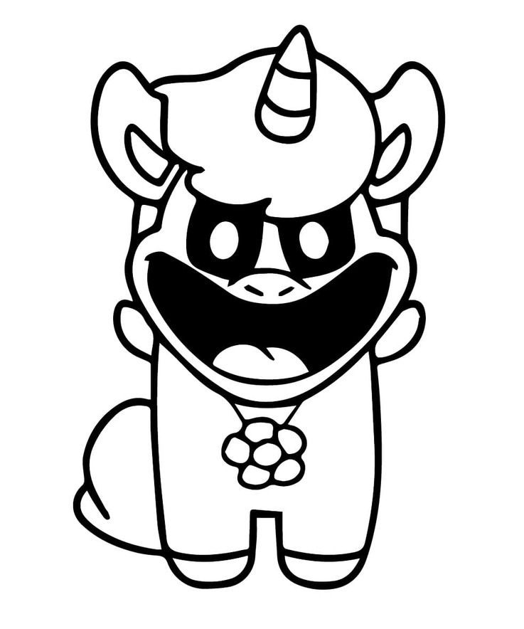 Craftycorn'u Aramızda Çiz Boyama Sayfası