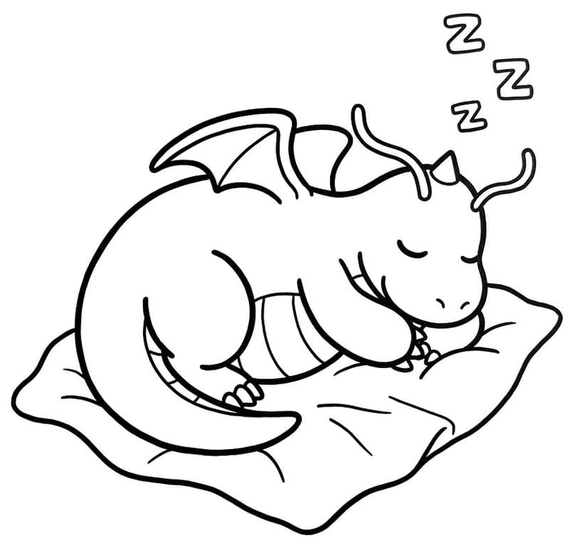 Dragonite Çizim Boyama Sayfası
