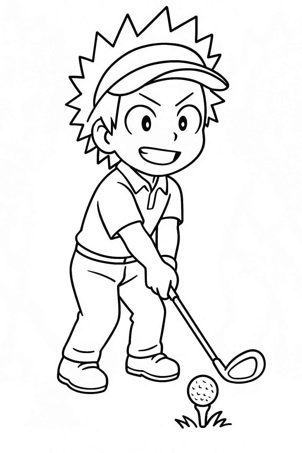 Eijiro Kirishima Ücretsiz Boyama Sayfası