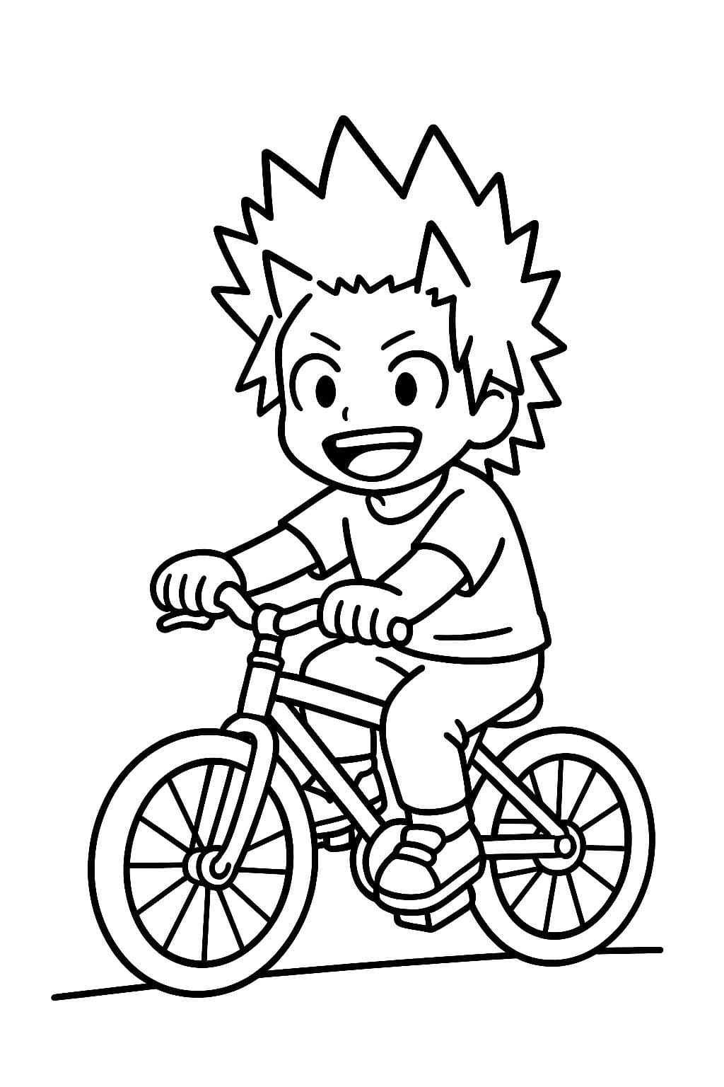 Eijiro Kirishima Yazdırılabilir Boyama Sayfası