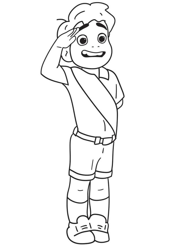 Elio Ücretsiz yazdırılabilir Boyama Sayfası