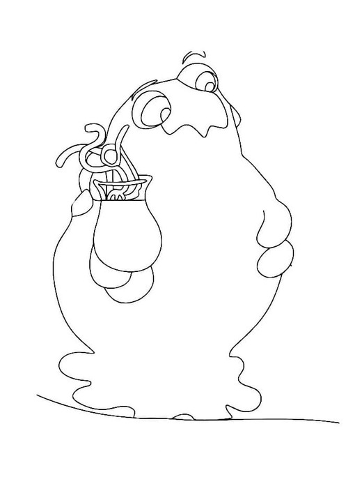 Elio çocuklar için yazdırılabilir Boyama Sayfası