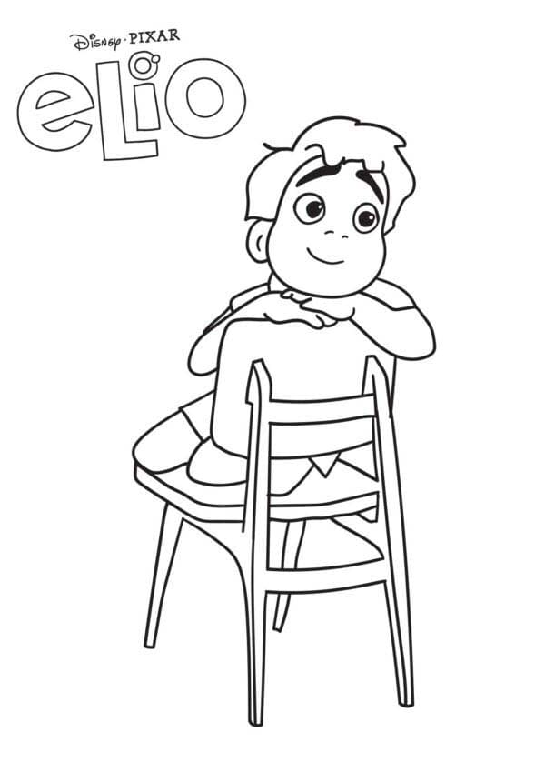 Elio görüntü Boyama Sayfası