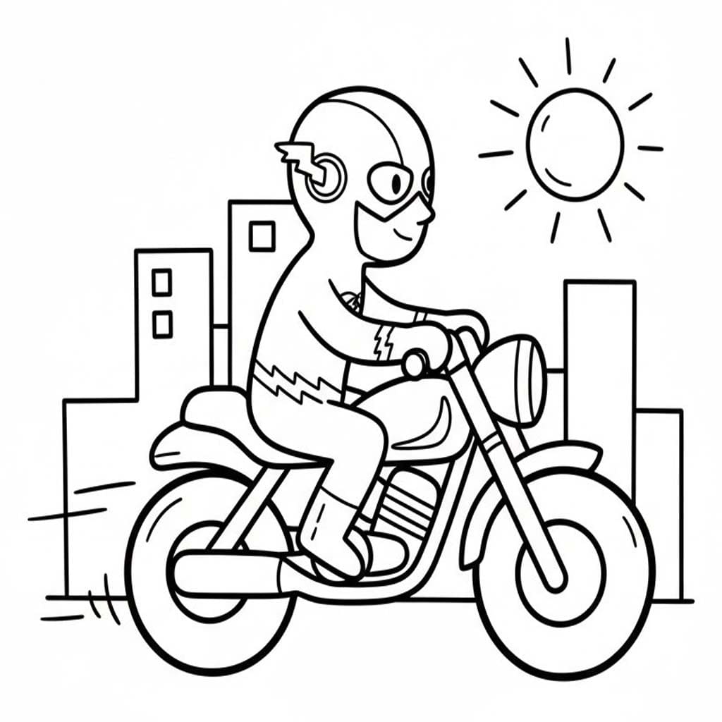 Flash ücretsiz yazdırılabilir resim Boyama Sayfası