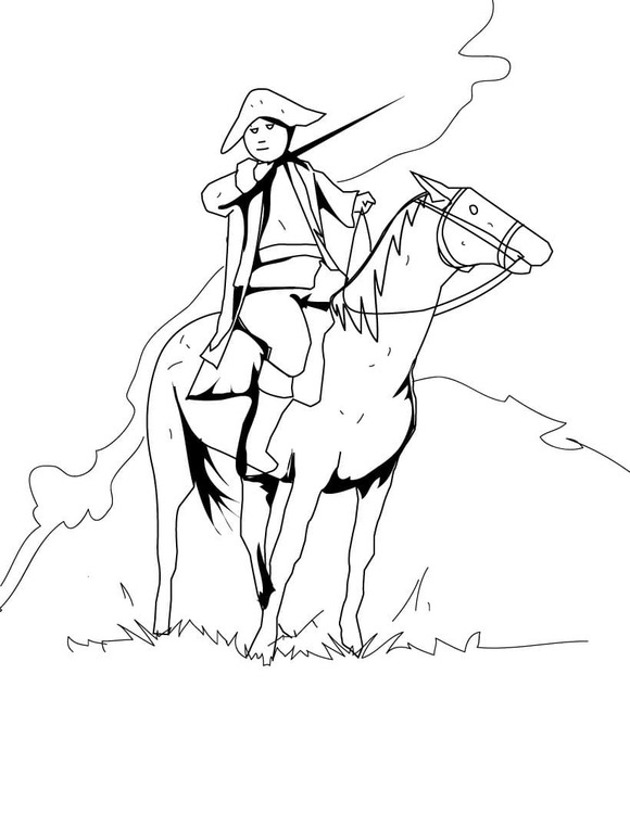 Fransa çocuklar için kolay Boyama Sayfası