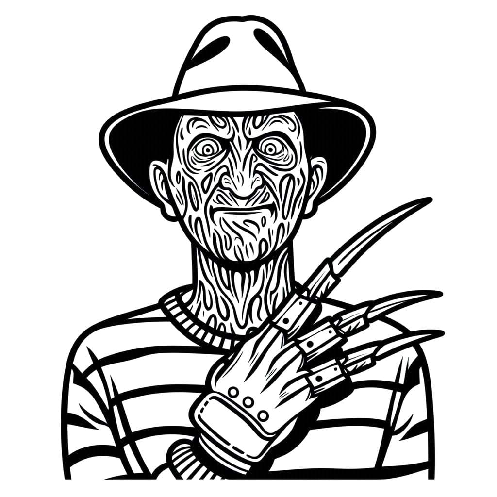 Freddy Krueger Boyama Sayfası