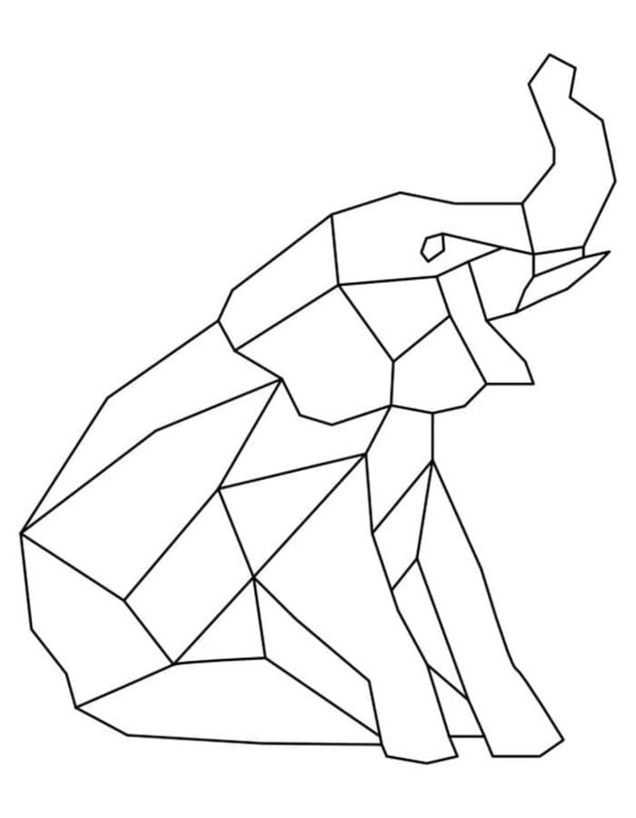 Geometrik Temel Boyama Sayfası