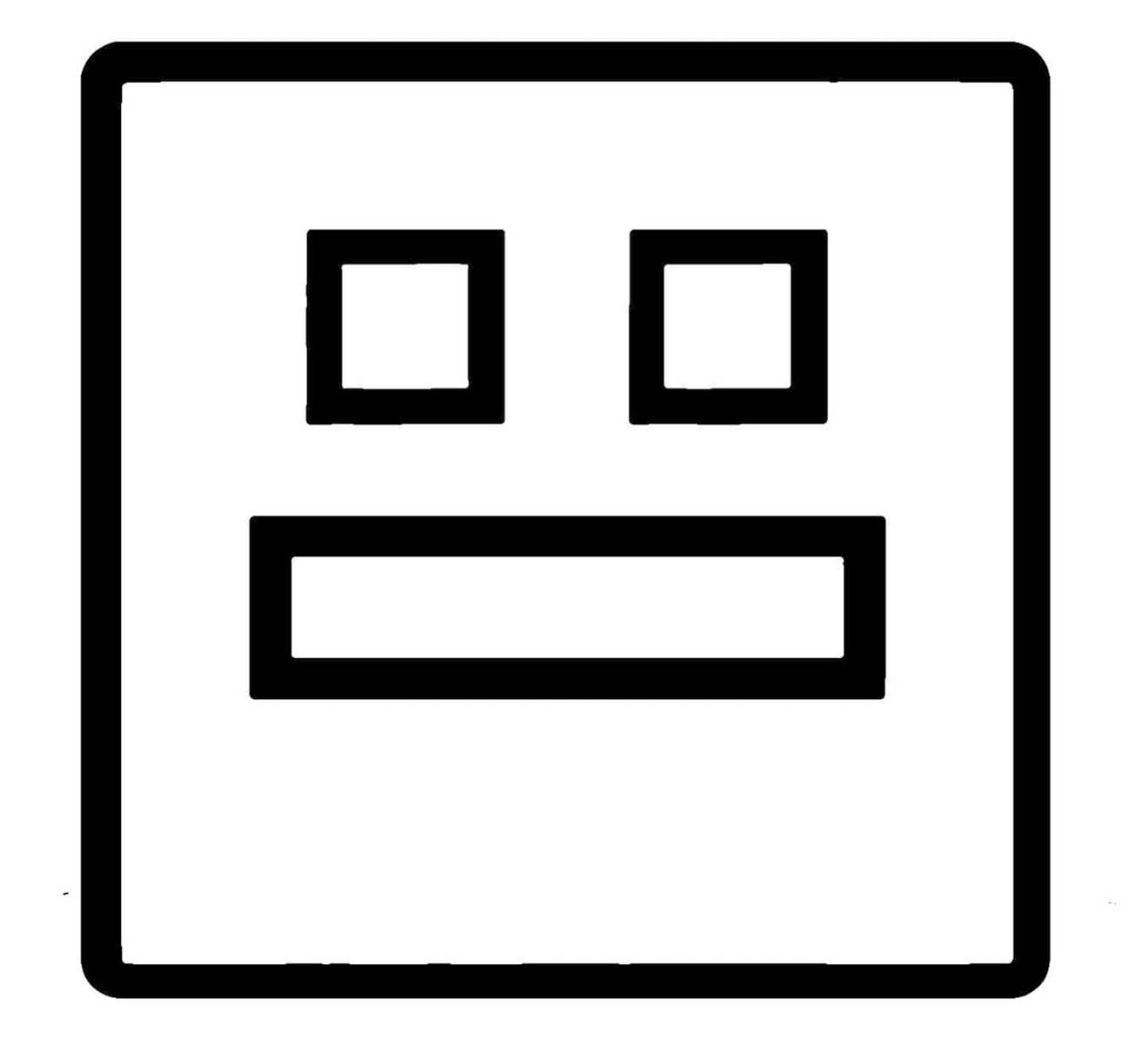 Geometry Dash Görüntü Boyama Sayfası