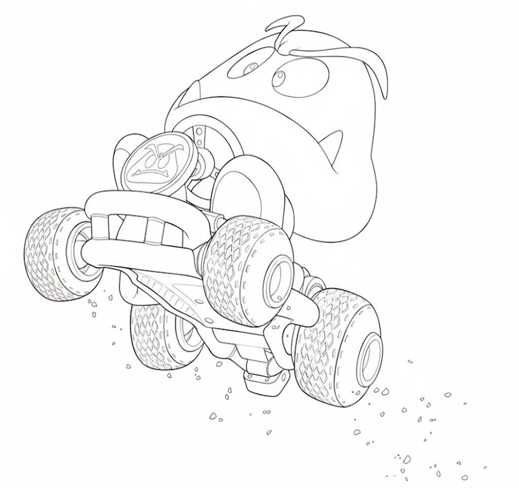 Goomba Yazdırılabilir Boyama Sayfası