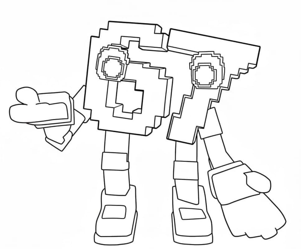 Görüntü 67 Brainrot ücretsiz yazdırılabilir Boyama Sayfası