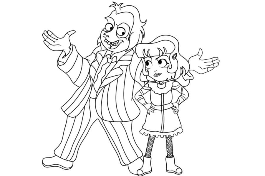 Görüntü Beterböcek basit Boyama Sayfası