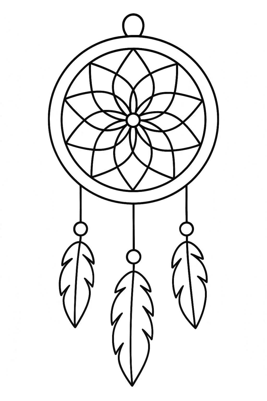 Görüntü Düş Kapanı kolay Boyama Sayfası