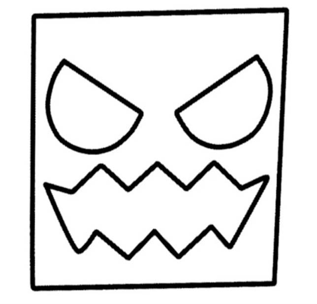 Görüntü Geometry Dash yazdırılabilir Boyama Sayfası