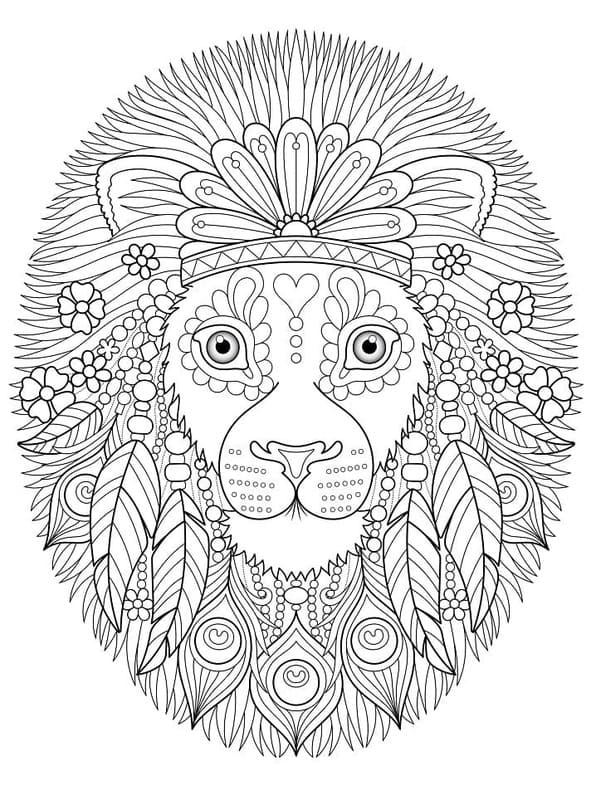 Görüntü Hippi kolay Boyama Sayfası