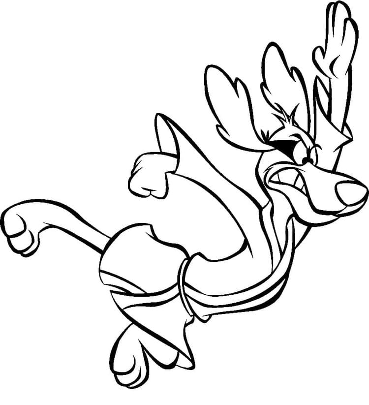 Görüntü Hong Kong Phooey kolay Boyama Sayfası