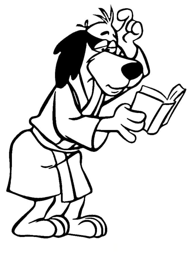 Görüntü Hong Kong Phooey yazdırılabilir Boyama Sayfası