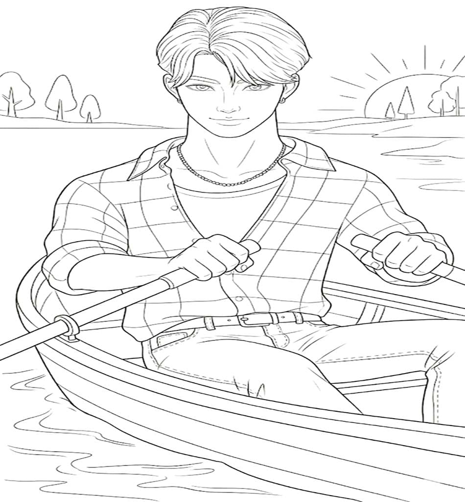 Görüntü Jinu yazdırılabilir Boyama Sayfası