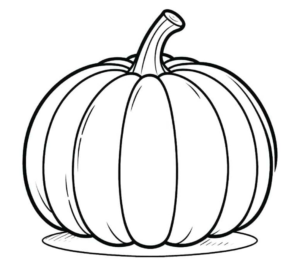 Görüntü Kabak Boyama Sayfası