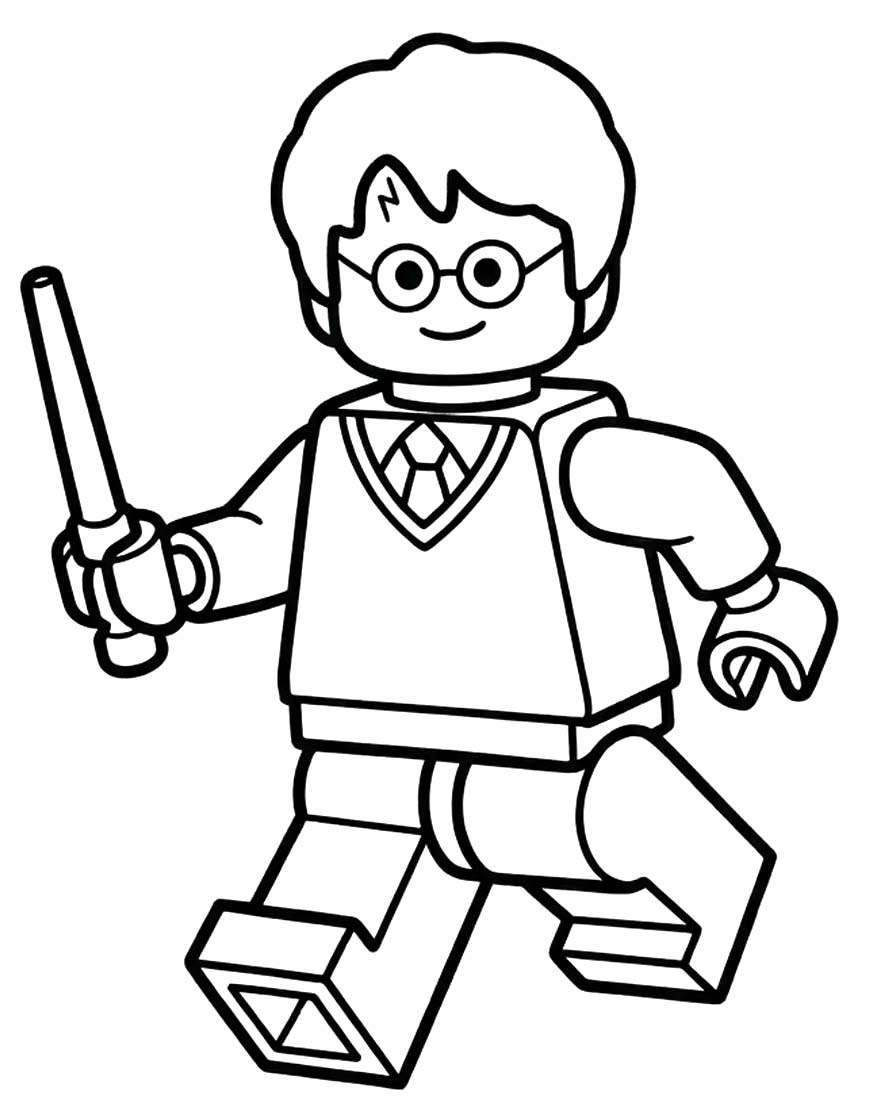 Lego Harry Potter Boyama Sayfaları