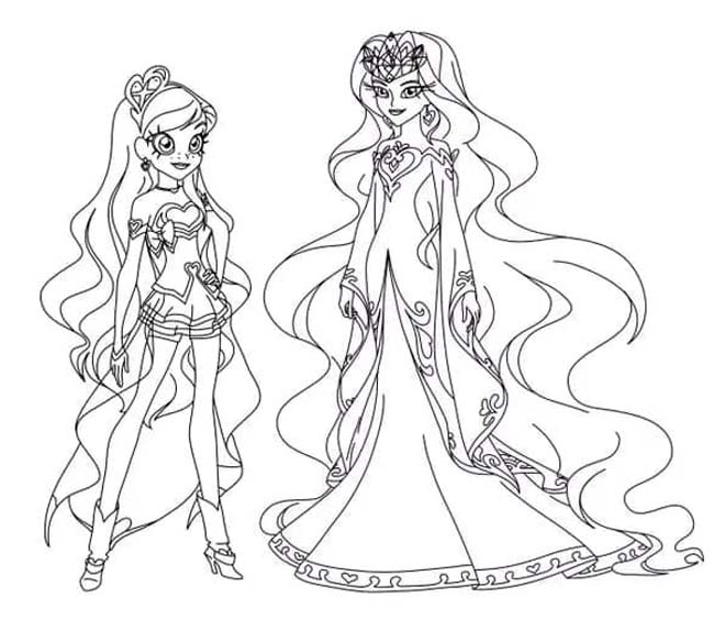 Görüntü Lolirock ücretsiz yazdırılabilir Boyama Sayfası