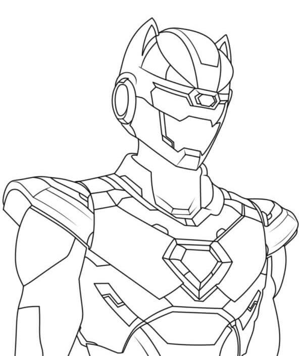 Görüntü Miniforce Kolay Boyama Sayfası