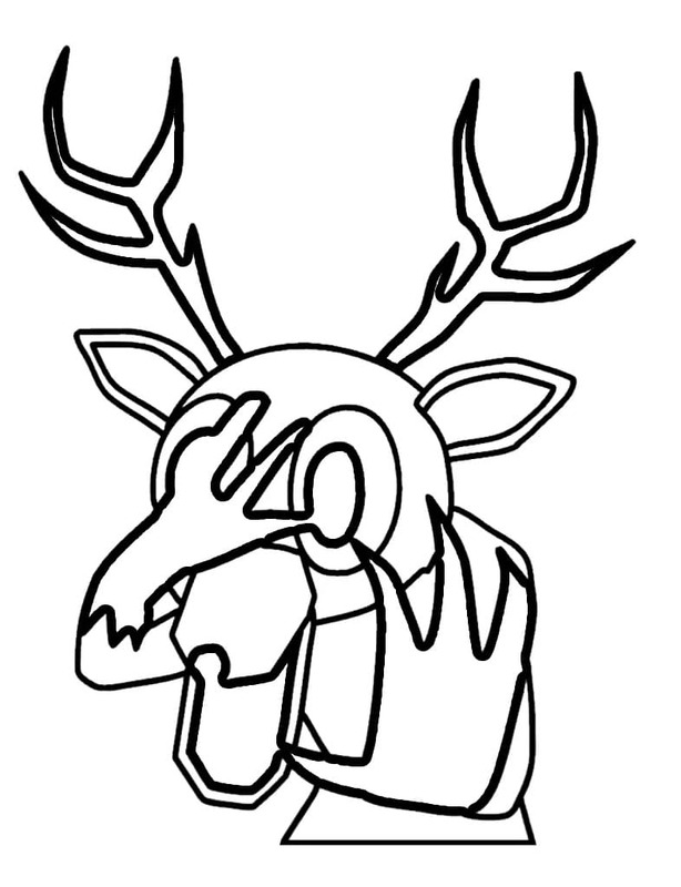 Görüntü Ormanda 99 gece Kolay Boyama Sayfası