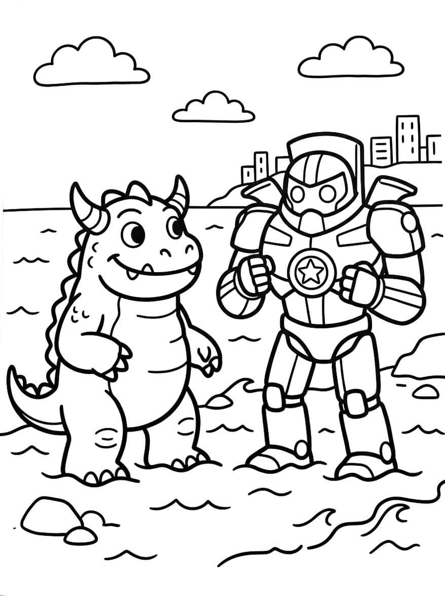 Görüntü Pasifik Savaşı ücretsiz Boyama Sayfası