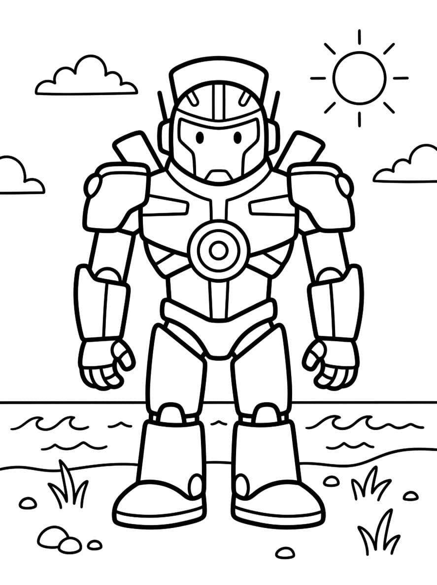 Görüntü Pasifik Savaşı yazdırılabilir Boyama Sayfası