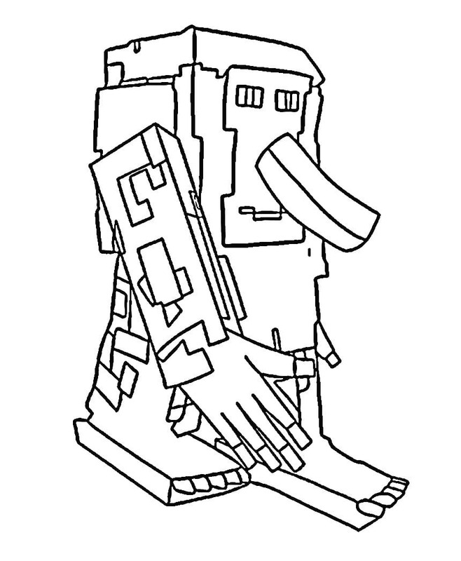 Görüntü Steal a Brainrot yazdırılabilir Boyama Sayfası