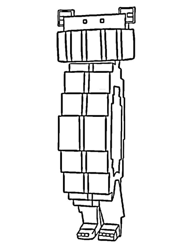 Görüntü Steal a Brainrot Boyama Sayfası