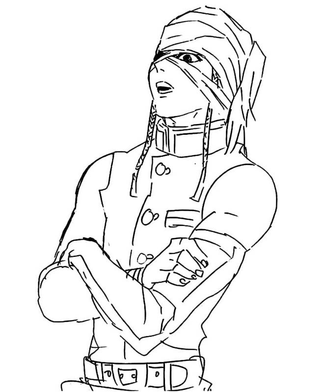 Görüntü Tengen Uzui temel Boyama Sayfası