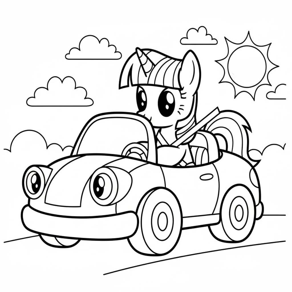 Görüntü Twilight Sparkle Boyama Sayfası