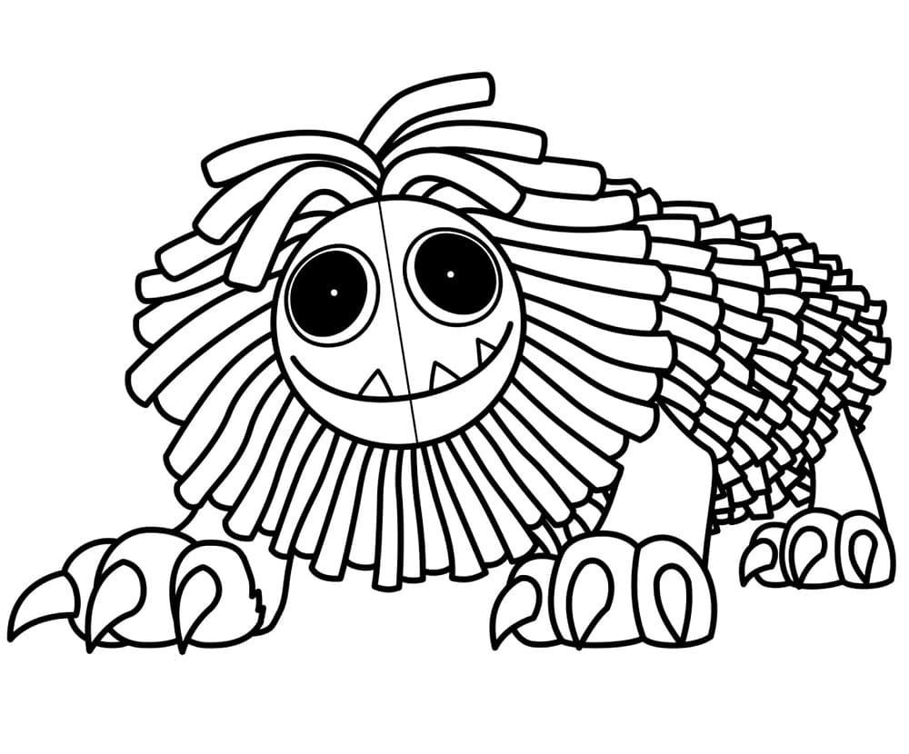 Görüntü Yarnaby kolay Boyama Sayfası