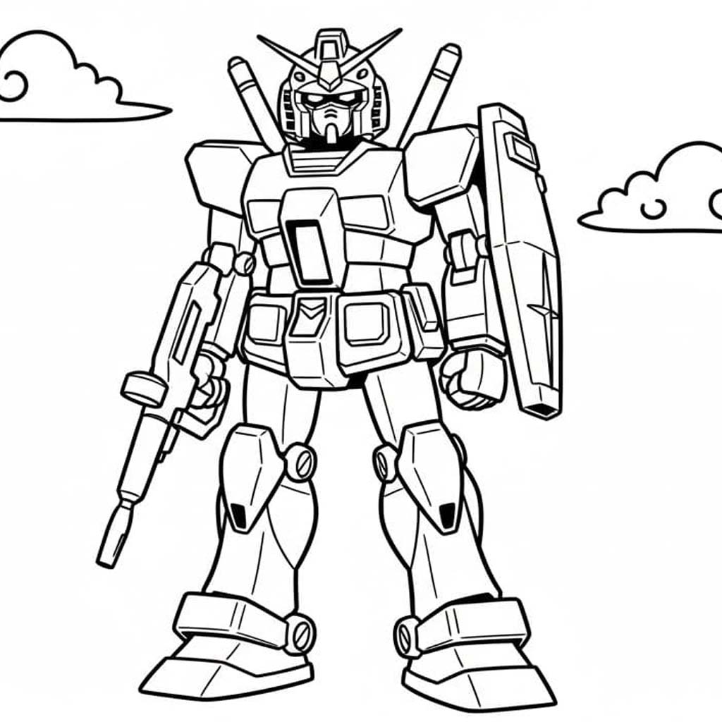 Gundam Boyama Sayfası