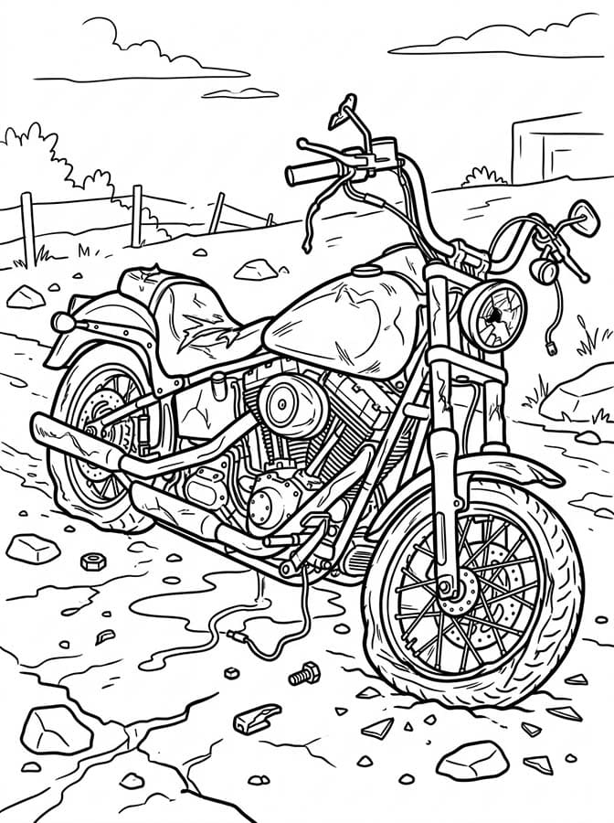 Harley Davidson yazdırılabilir